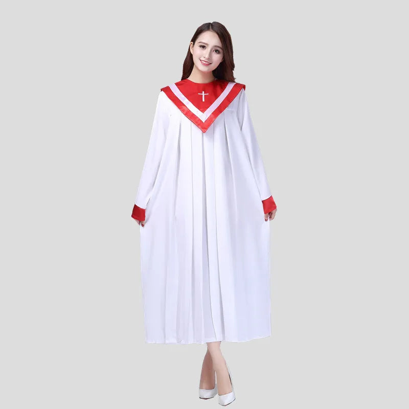 Christ Jesus Taught The Holy Clothes Christian Holy Service Class Holy Verse Christian Costume Church Choir Singing