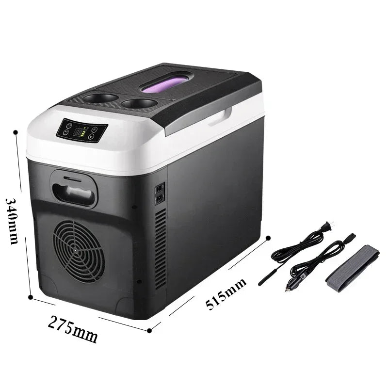 20L Car Home Mini Refrigerator Fridges DC12/24V Cooler Heater Keep FreSPECIFICATIONSBrand Name: NoEnName_NullCertification: CE,NoneExternal Testing Certification: CEExternal dimension: 515x275x340mmHign-concerned Chemical: NoneInternalMini Refrigerator