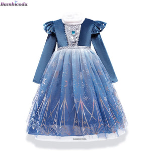 Girl Clothes Princess Cloak Hooded Coat Cape Cinderella Fancy Party Costume Clothes Winter Christmas New Year Children Dress