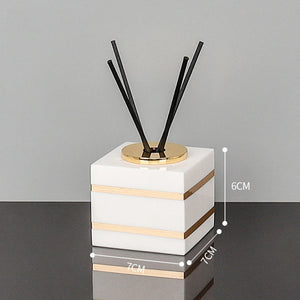 Volakos White Natural Marble Bathroom Accessories Golden Luxury Soap Dish Soap Dispenser Toothbrush Holder Tray Bathroom Set