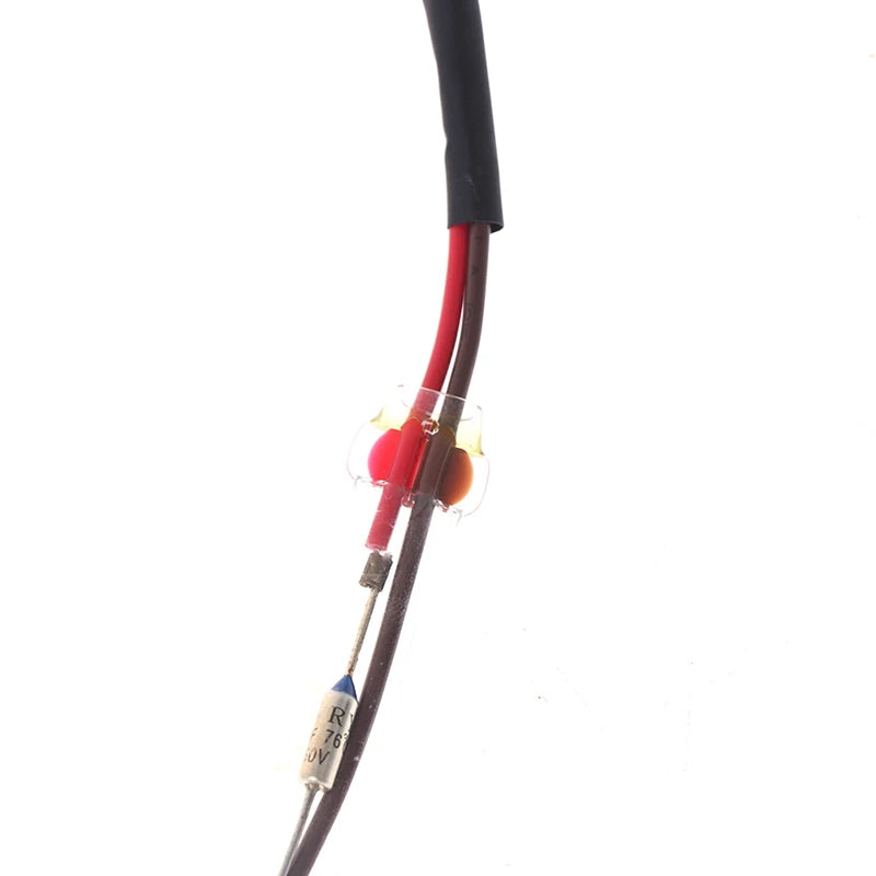Thermal Fuse Defrost Sensor for  Fridge Freezers RefrigeratorSPECIFICATIONSBrand Name: NoEnName_NullChoice: yesOrigin: Mainland China
Thermal Fuse Defrost Sensor for Fridge Freezers
White Rated for 72°C
Blue Rated for 76°C
Thermal Fuse Defrost Sensor