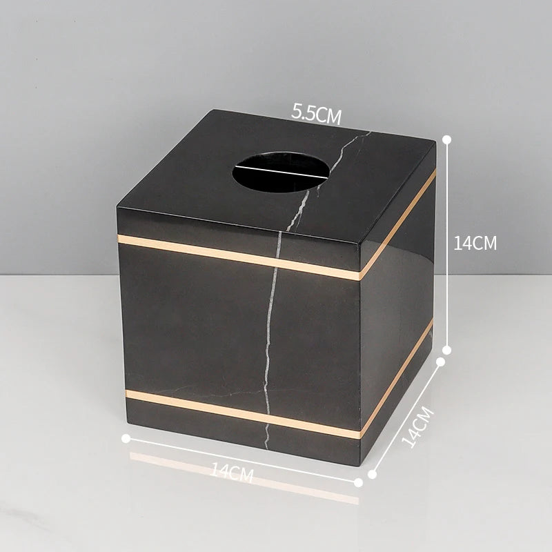 Black Nero Marquin Natural Marble Bathroom Accessories Luxury Gold Soap Dish Soap Dispenser Toothbrush Holder Tray Bathroom Set
