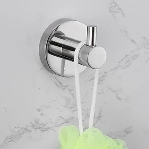 Mirror Chrome Bathroom Hardware 304 Stainless Steel Towel Rack Toilet Paper Holder Soap Holder Towel Bar Toilet Accessories