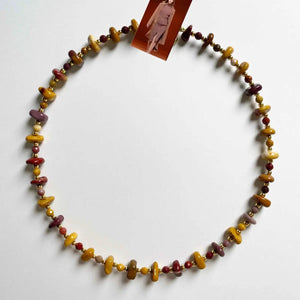 Necklace women Creative Versatile Natural Stone Mix and Match Handmade High Quality Stainless Steel Chain Jewelry